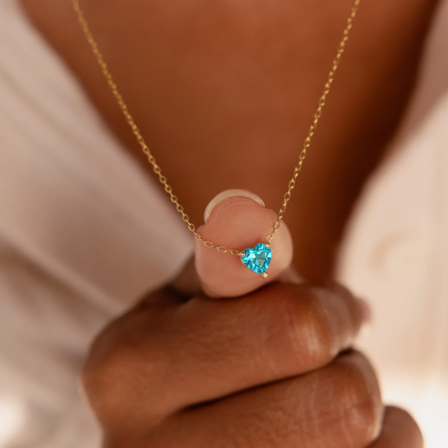 December – Blue Zircon
