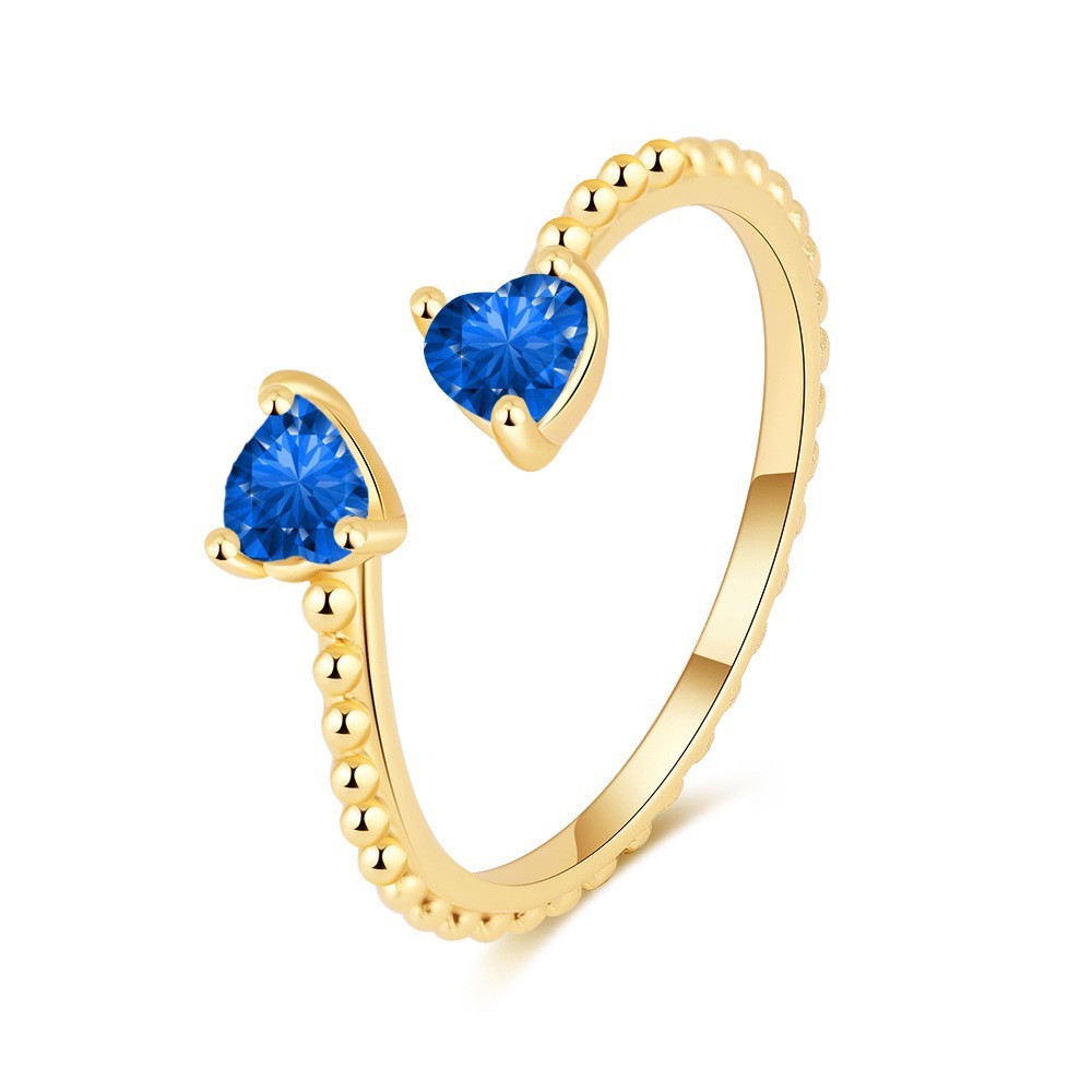 Twin Heart Ring