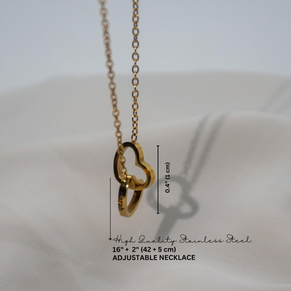 Eternal Flower Box with Hidden Engraved Necklace