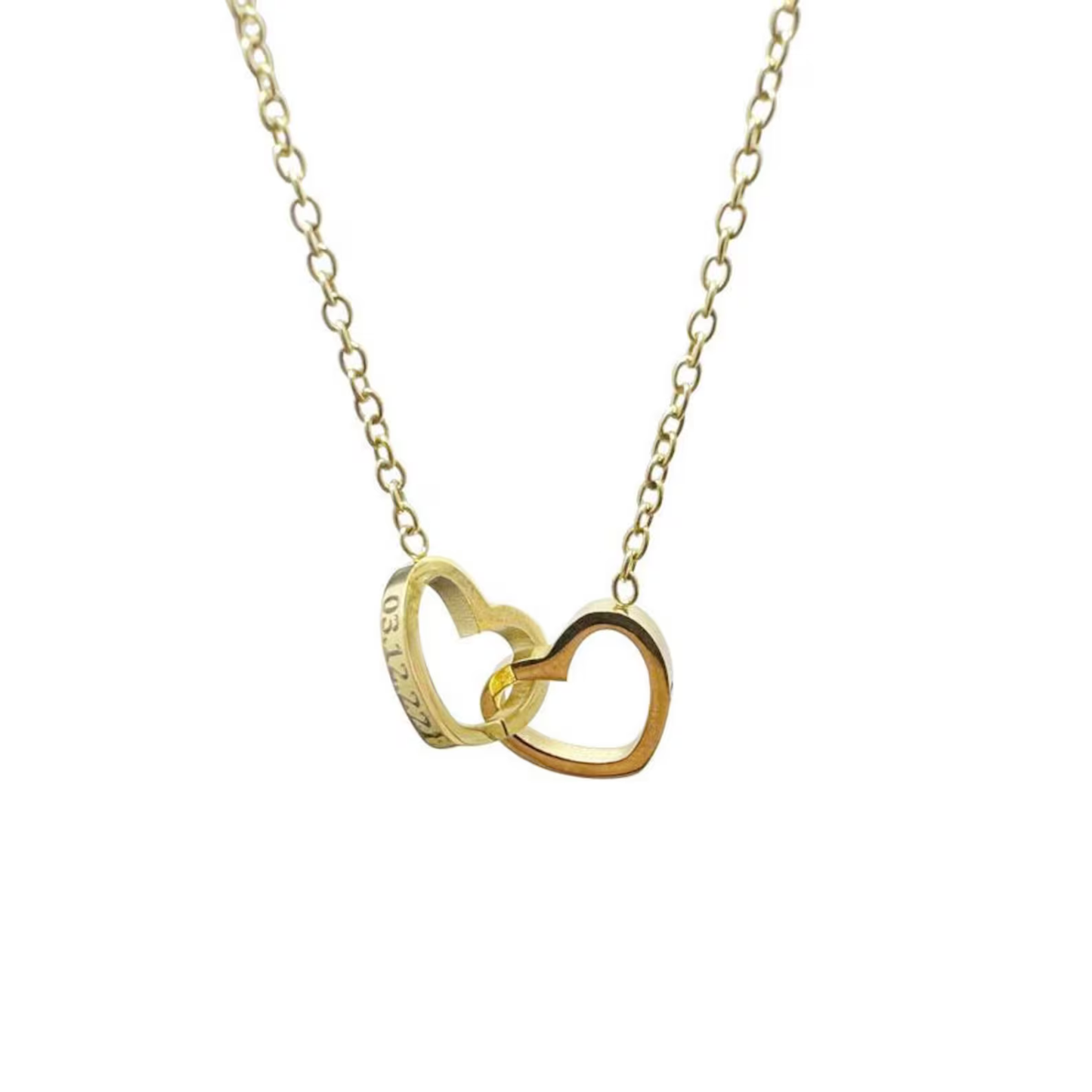 Engraved Heart Necklace