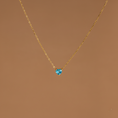 December – Blue Zircon